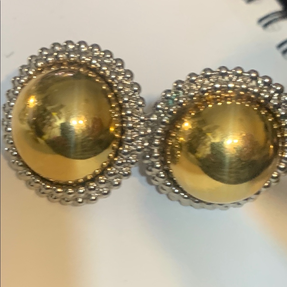 Gold and Purple Geometric Earrings Collection - Picture 8 of 16